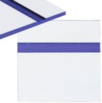 Gravírovací laminát 300 x 200 x 1,3 mm - Bílý, modrý