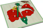 Moyo Montessori Moyo Montessori Puzzle - Květina