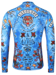 Cyklodres CYCOLOGY Summer City Of Angels (Blue), pánský, dlouhý rukáv (Motiv City Of Angels (Blue), velikost M)