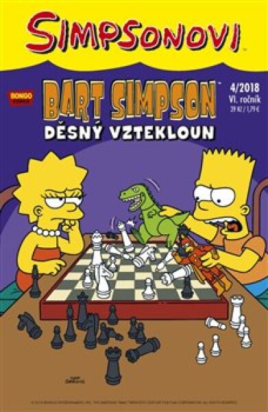 Bart Simpson 4/2018: Děsný vztekloun