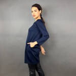 HOSH Dámské šaty Kelis Velikost: UNI, Barva: Šedá