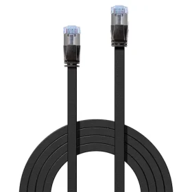 Lindy černá / Patch kabel plochý / Cat 6a U/FTP / RJ45-RJ45 / 2 m (47482)
