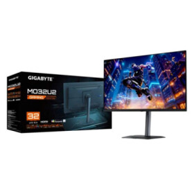 GIGABYTE LCD - 32" Gaming monitor MO32U2, OLED, 3840 x 2160 UHD, 240Hz, 1.5M:1, 250 cd/m2, 0.03ms, 2xHDMI, 1xDP EDF_1541178
