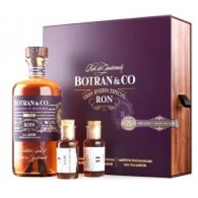 Ron Botran & Co Gran Reserva Especial 75th Anniversary Rum 0,5L (+2 miniatury 0,05L) - Dárkové balení