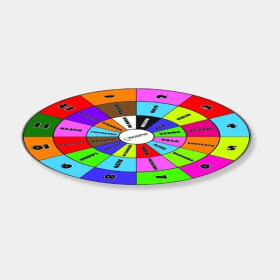 Round Steps Spanish (Outdoor Board Game) - neznámý