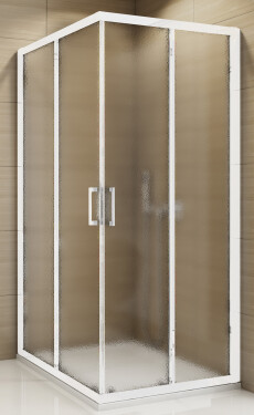SanSwiss TOPAC07000422 Sprchový kout čtvercový 70×70 cm, bílá/durlux