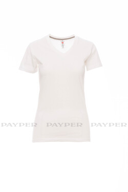 Dámské tričko Payper V-NECK LADY Barva: Bílá, Velikost: L (000951002600000L)