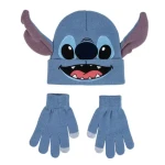 Cerdá STITCH Dětský zimní set (čepice rukavice) (8445484529517)