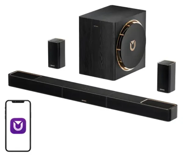 Ultimea Skywave X50 / Soundbar / 5.1.4 / Dolby Atmos / 760W / Bluetooth 5.4 / HDMI eARC (U422A)
