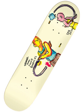 Krooked SANDOVAL FUNNIE BAR skateboard deska - 8.38
