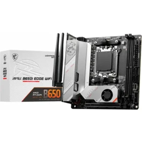 MSI MPG B650I EDGE WIFI / B650 / AM5 / 2x DDR5 / PCIEx16 / 2.5GLAN / Wi-Fi / Mini-ITX (MPG B650I EDGE WIFI)