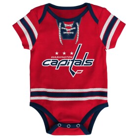Outerstuff Dětské body Washington Capitals NHL Hockey Pro Creeper – Blank Velikost: 18 měsíců