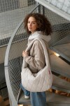 Taška přes rameno Reisenthel Moonbag Puffer stone