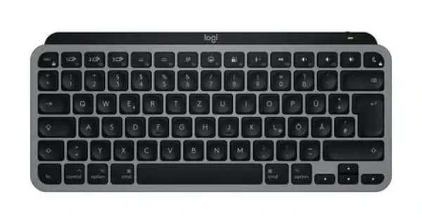 Logitech MX Keys Mini for Mac Space Grey / Klávesnice / Bezdrátová / Podsvícená (920-012645)