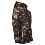 Geographical Norway Softshellová bunda Royaute M WU1057H-GN-KAKI-ORANGE pánské s
