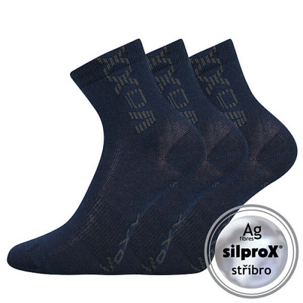 Voxx adventurik tm. modrá, 3 páry 35-38 EU