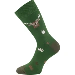 VOXX Ponožky hunting LOVIX 01 froté s obrázkem JELENA (3 páry) 43-46 126380
