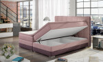 Boxspring Damaso Rozměr: 160 x 200 cm, látka: Riviera 59/ Riviera 100