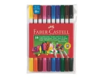 FABER-CASTELL Oboustranné fixy - 10 ks (151110)