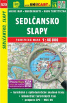 Sedlčansko, Slapy 1:40 000