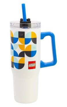 LEGO Termohrnek s brčkem a uchem 920ml