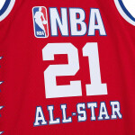 Mitchell & Ness Pánský dres San Antonio Spurs NBA Tim Duncan #21 All-Star Game West Swingman - Červená Velikost: XL