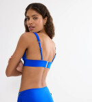 SUMMER TROPICS - Podprsenka na plavky s polstrováním a hlubokým výstřihem Triumph BLUE COMBINATION 36D