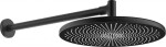 HANSA - Aurelia Hlavová sprcha, průměr 30 cm, matná černá 4726030033