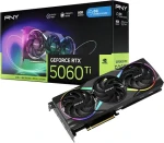 PNY GeForce RTX 5060 Ti ARGB OC 8GB / Grafická karta / 2407 - 2692 MHz / 8GB GDDR7 / 128-bit / 1x HDMI + 3x DP / 650W (VCG5060T8TFXXPB1-O)