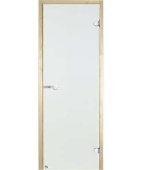 Dveře do sauny HARVIA 8x21, čiré, 790x2090 mm, olše CD82104LL