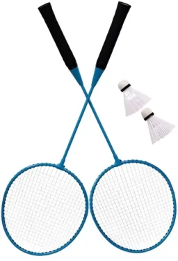 ECOTOYS Badmintonový set se sítí / 2 rakety / kufřík (MXW170611B)