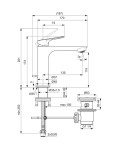 IDEAL STANDARD - Ceralife O Umyvadlová baterie s výpustí, chrom BE120AA