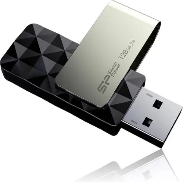 Silicon Power Blaze B30 128GB černá / USB 3.2 (SP128GBUF3B30V1K)