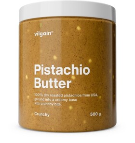 Vilgain 100% Pistáciové máslo – křupavé 500 g
