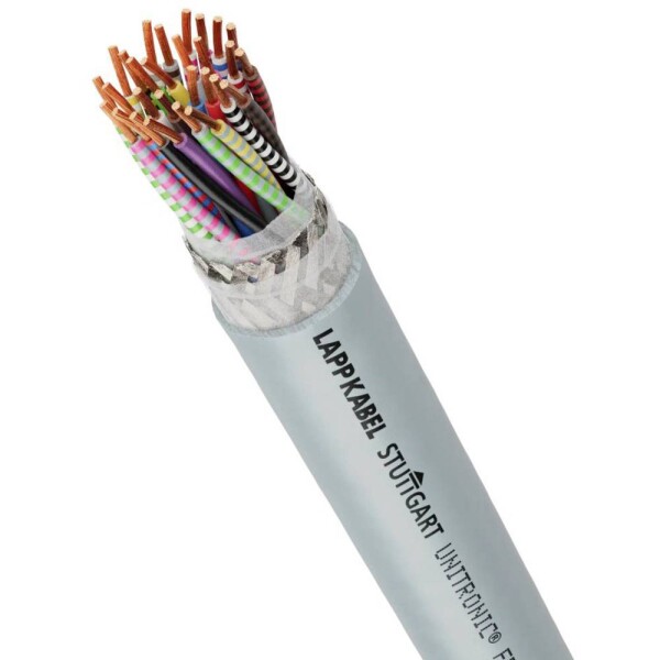 LAPP 11139514/100 datový kabel UNITRONIC® FD CP (TP) plus A 10 x 2 x 0.25 mm² šedá 100 m