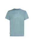 ICEBREAKER Mens Mer 125 Cool-Lite Sphere SS Tee Across, Flint Blue velikost: XL