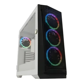 LC-Power 805BW-ON Holo-1_X bílá / Skříň PC / Midi Tower / ATX / 4× ARGB / tempered glass (LC-805BW-ON)