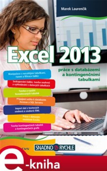 Excel 2013. práce s databázemi a kontingenčními tabulkami - Marek Laurenčík e-kniha