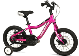 Dětské kolo LEADER FOX Fox 14", model 2025-3, barva růžová