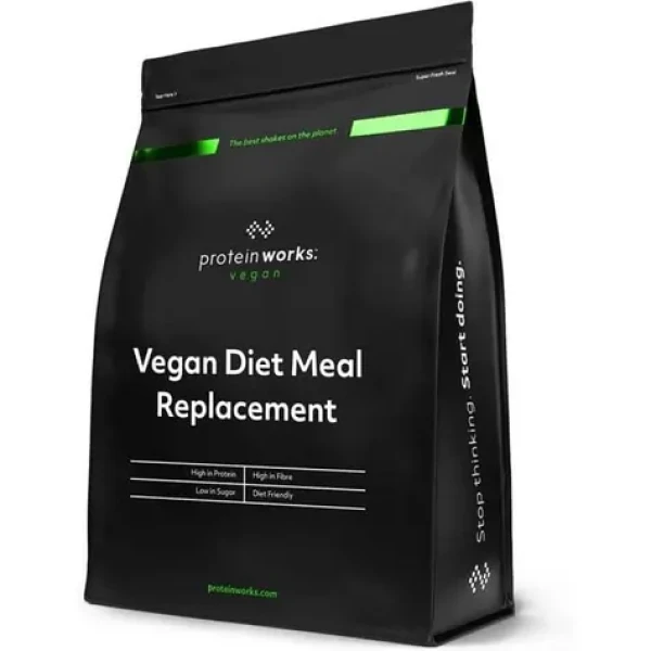 Veganská náhrada jídla - The Protein Works (čokoládové hedvábí, 500 g) (40891-1-500g-chocolatesilk)