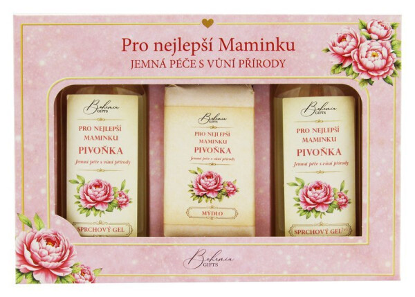 Kosmetická sada Pro nejlepší maminku (sprchový gel, mýdlo, sprchový gel 2v1)