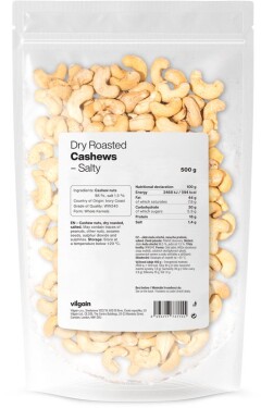 Vilgain Kešu nasucho pražené – solené 500 g
