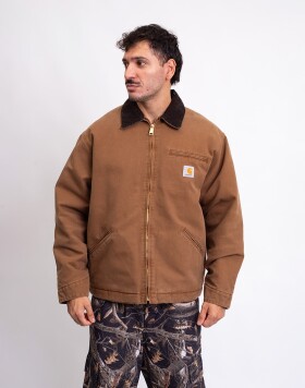 Carhartt WIP OG Detroit Jacket WIP H Brown/Tobacco stone canvas L
