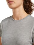 ICEBREAKER Wmns Mer 125 Cool-Lit Sphere SS Tee Alta, Metro Hthr velikost: M