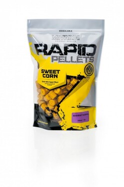 Mivardi Pelety Rapid SweetCorn 5kg 12mm (M-RAPESC5012)