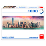 Puzzle 1000 dílků Manhattan za soumraku