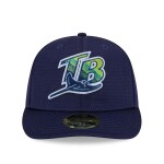 New Era Pánská kšiltovka Tampa Bay Rays MLB 2025 Batting Practice Low Profile 59FIFTY Fitted Velikost: 7 1/4