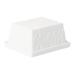 Räder Porcelánová máslenka Home Sweet Home, bílá barva, porcelán