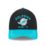 New Era Pánská kšiltovka Miami Dolphins NFL 2025 Draft 9TWENTY A-Frame Adjustable - Černá