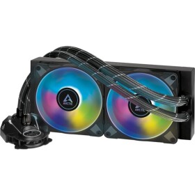 ARCTIC Liquid Freezer II 240 A-RGB černá / 2x 120 mm / Fluid Dynamic Bearing / 0.3 Sone / 200 - 1800 RPM / Intel + AMD (ACFRE00093A)